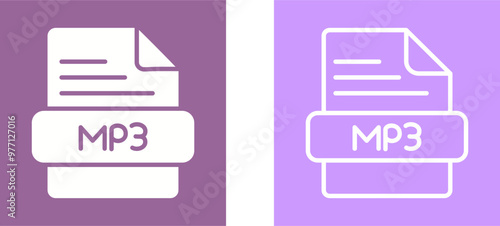 MP3 Vector Icon