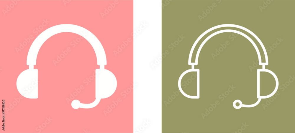 Headphones Vector Icon