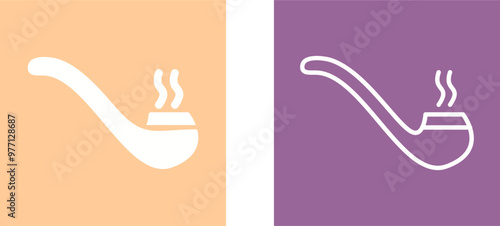 Smoking Pipe Vector Icon