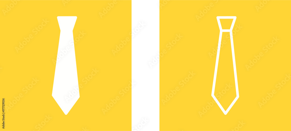 Tie Vector Icon Tie Vector Icon