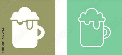 Pint of Beer Vector Icon