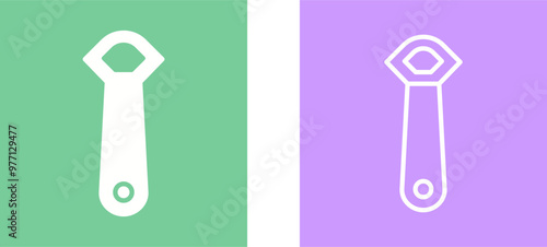 Bottle Opener Vector Icon