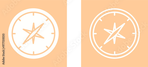 Compass Vector Icon