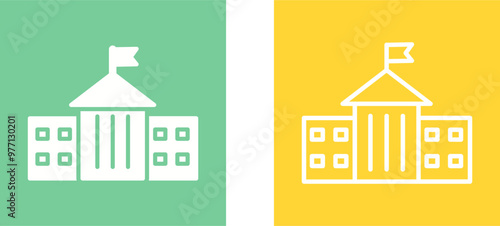 Presidential Building Vector Icon