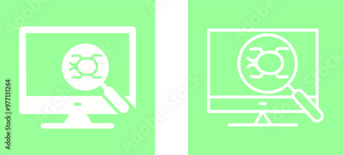 Debugging Vector Icon