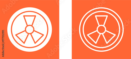 Radiation Vector Icon