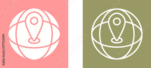 Vacation Spots Vector Icon