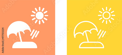 Beach Vector Icon