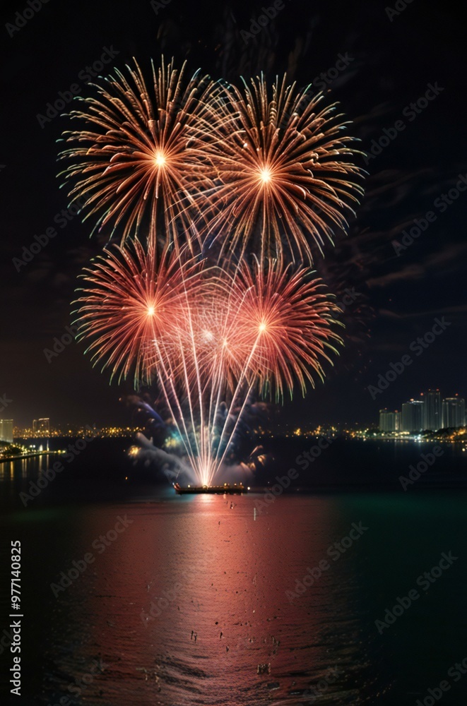 fireworks over the river fireworks over the river