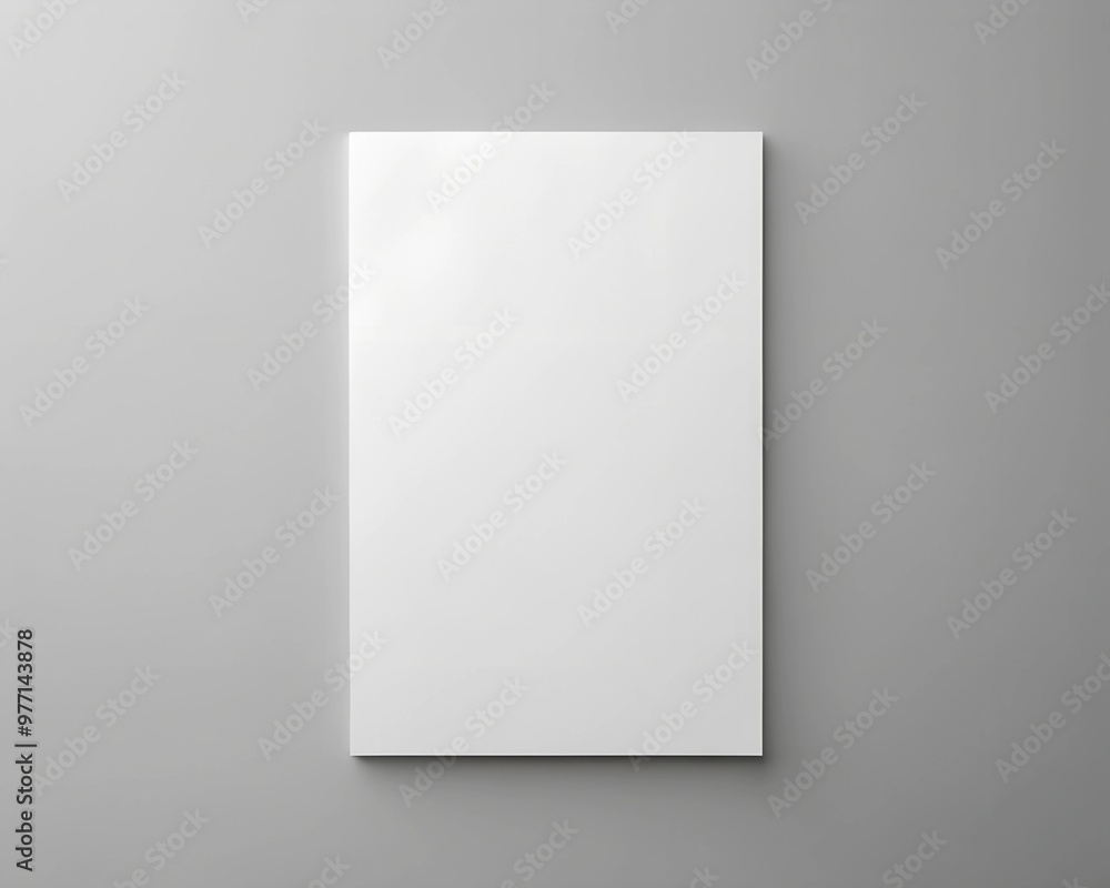 Blank flayer mockup . AI Generative Blank flayer mockup . AI Generative