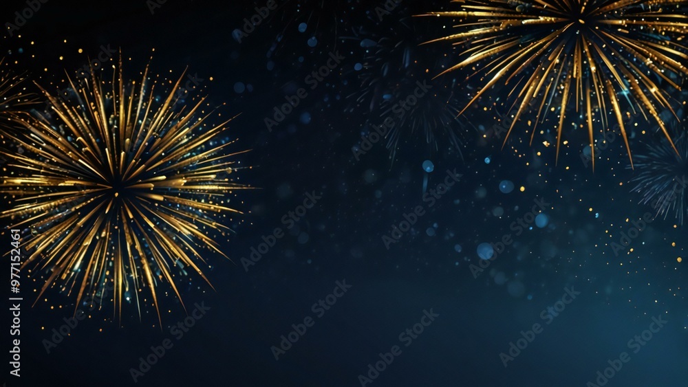 Fototapeta premium fireworks in the night sky