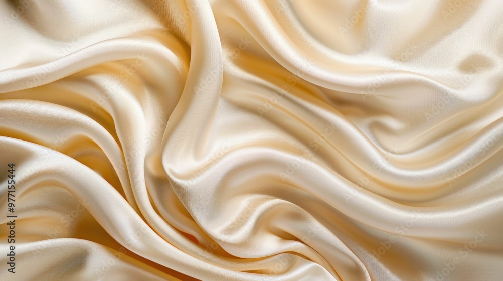 silky fabric, smooth texture, light beige tone, elegant background, luxurious appearance, flowing drapes, beautiful folds, gentle sheen, soft material, interior decor inspiration, seamless flow, fash silky fabric, smooth texture, light beige tone, elegant background, luxurious appearance, flowing drapes, beautiful folds, gentle sheen, soft material, interior decor inspiration, seamless flow, fash