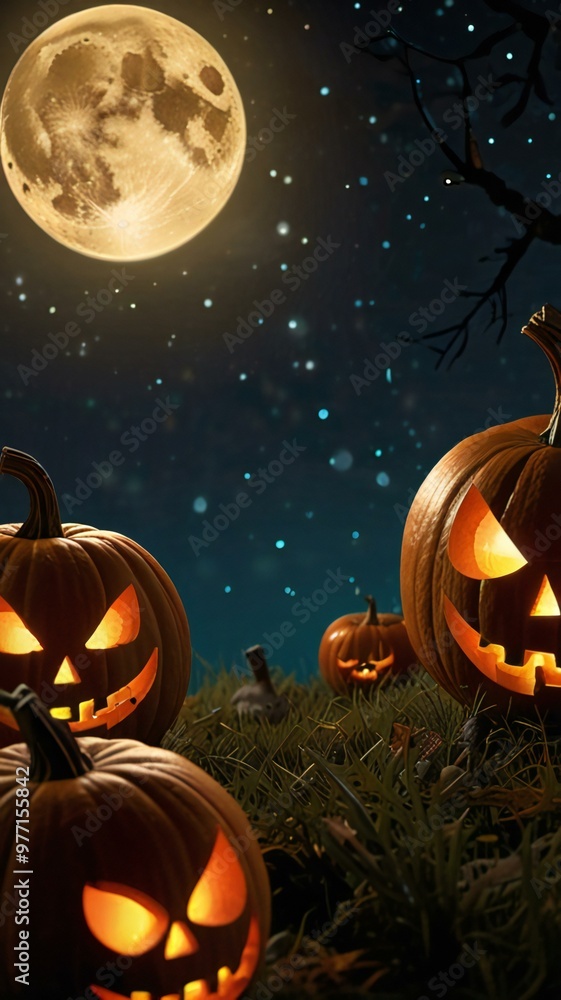 halloween background with pumpkin halloween background with pumpkin