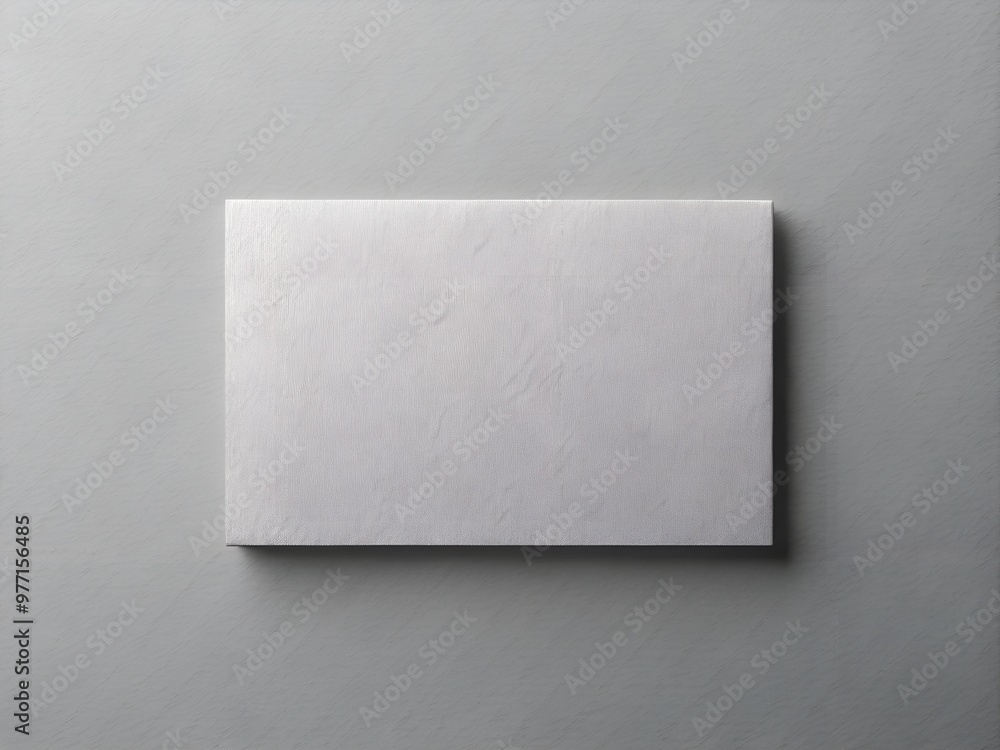 Textured business card mockup on a grey background. 85x55 mm. AI Generative Textured business card mockup on a grey background. 85x55 mm. AI Generative