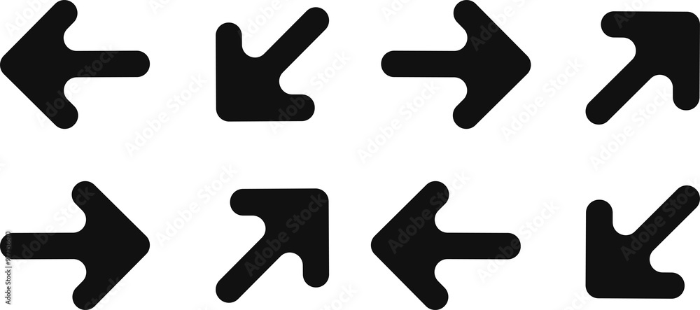 A Set of Funny Arrow Icons - Playful Vector Arrows for Quirky Navigation, Humorous Design, and Creative UI Elements A Set of Funny Arrow Icons - Playful Vector Arrows for Quirky Navigation, Humorous Design, and Creative UI Elements