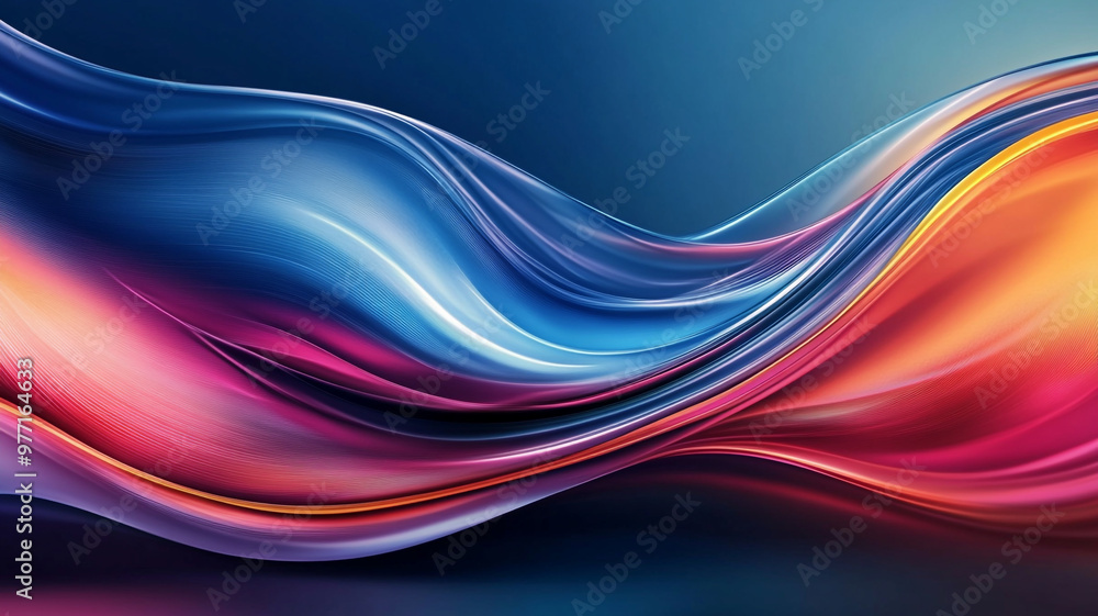 Dynamic wave patterns in vibrant colors showcasing fluid motion and artistic brilliance Dynamic wave patterns in vibrant colors showcasing fluid motion and artistic brilliance
