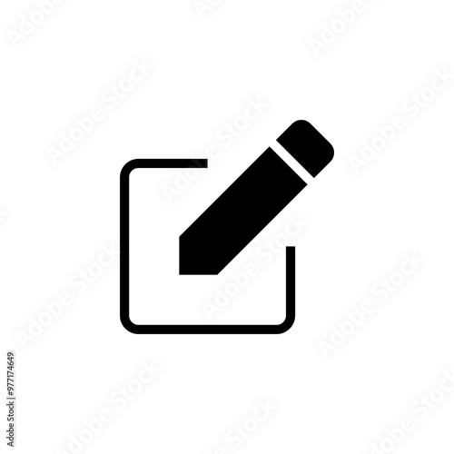 edit tool icon symbol vector template