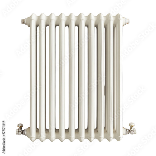 Wallpaper Mural Heating radiator against transparent background, PNG, cut out Torontodigital.ca