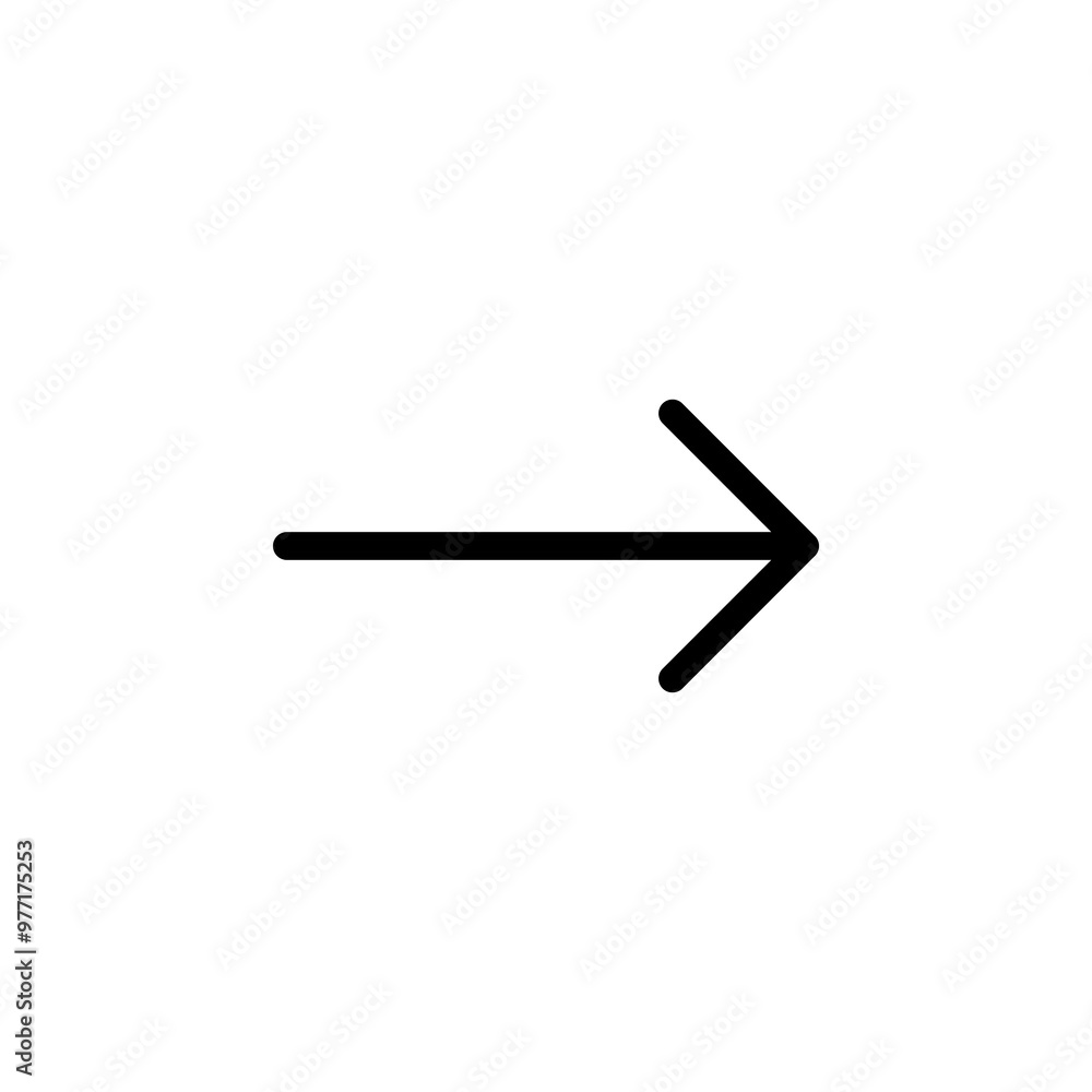 arrow, right icon symbol vector template arrow, right icon symbol vector template