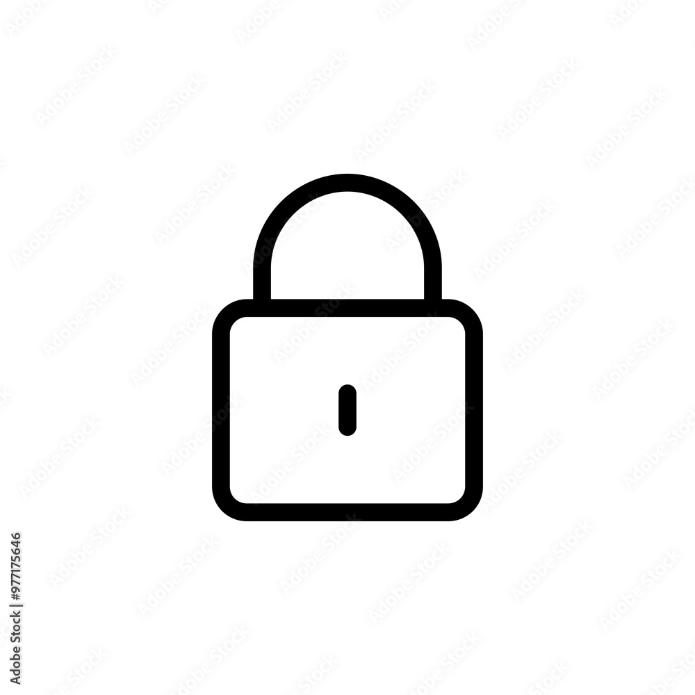 lock, padlock icon symbol vector template lock, padlock icon symbol vector template