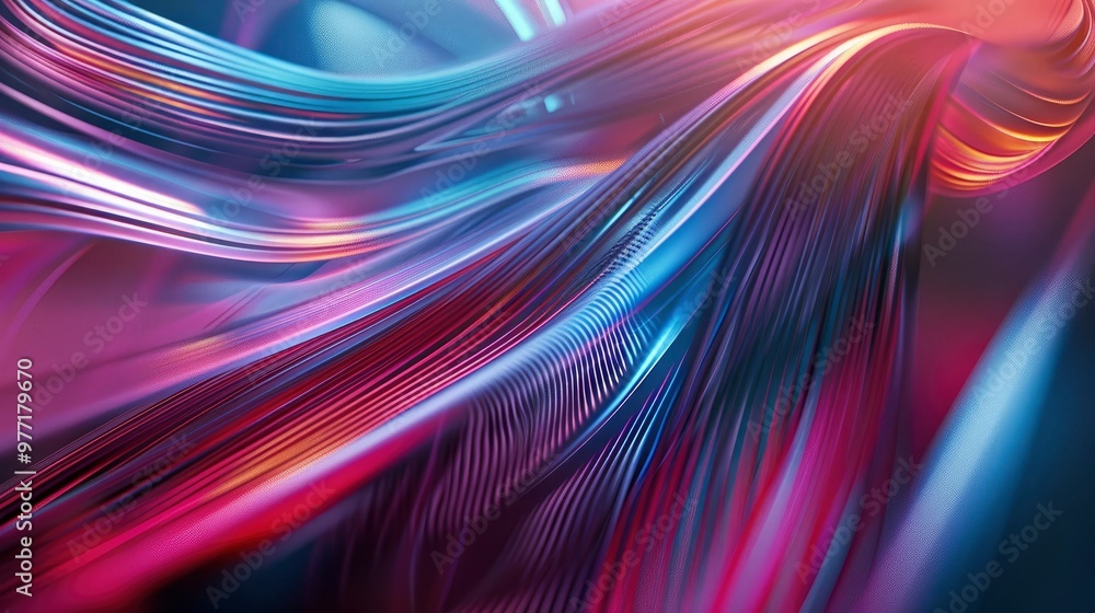 Dynamic abstract lines with a futuristic look. Dynamic abstract lines with a futuristic look.
