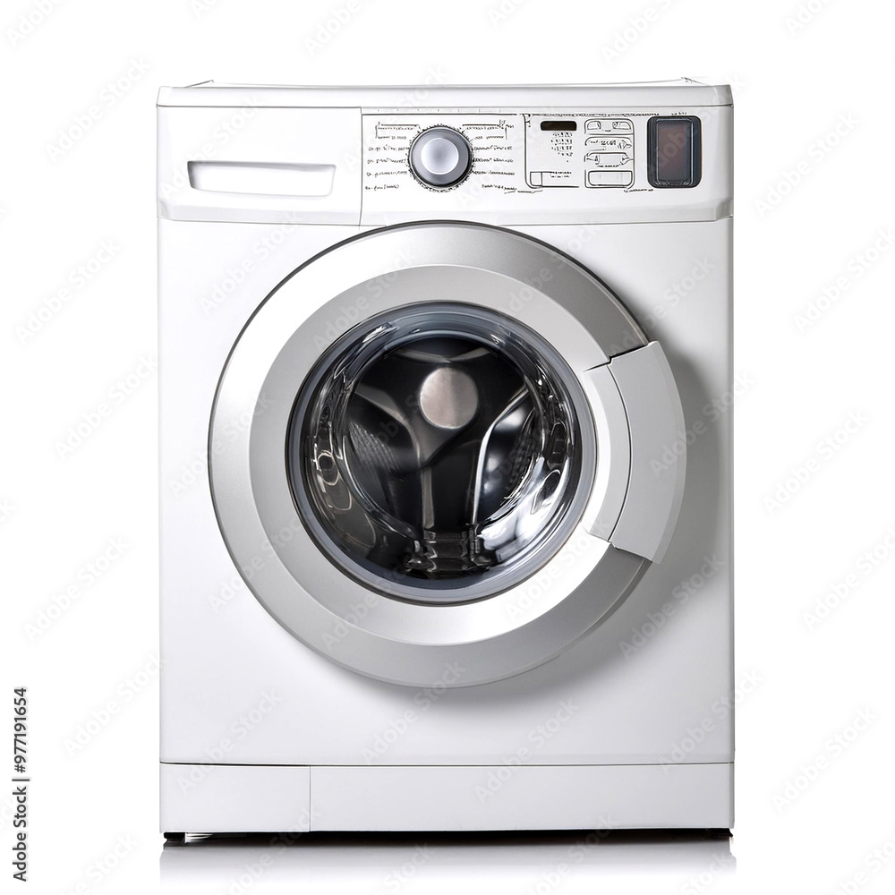 washing machine isolated on white background washing machine isolated on white background