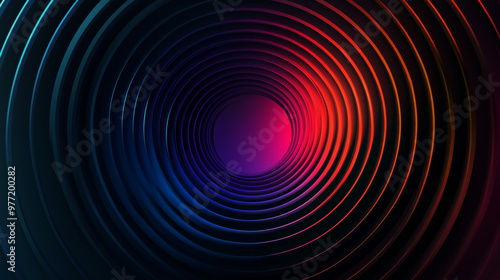 “Abstract colorful background featuring gradations with a circle effect style. A modern, Memphis-inspired design perfect for dynamic and trendy visuals.”