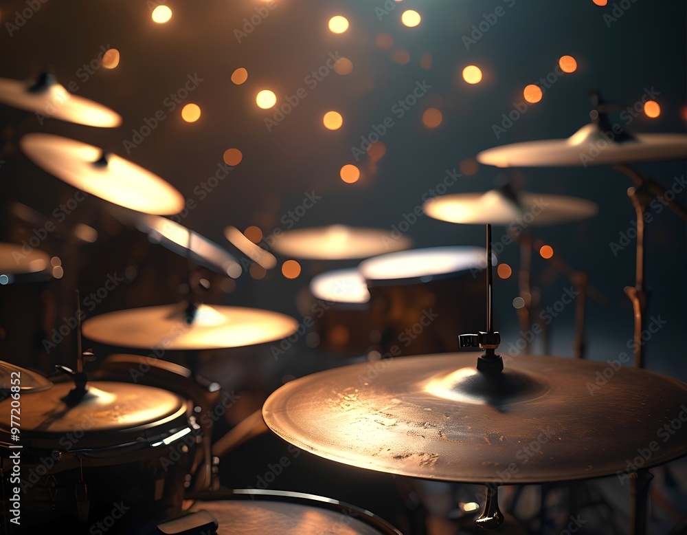 Obraz premium drum kit