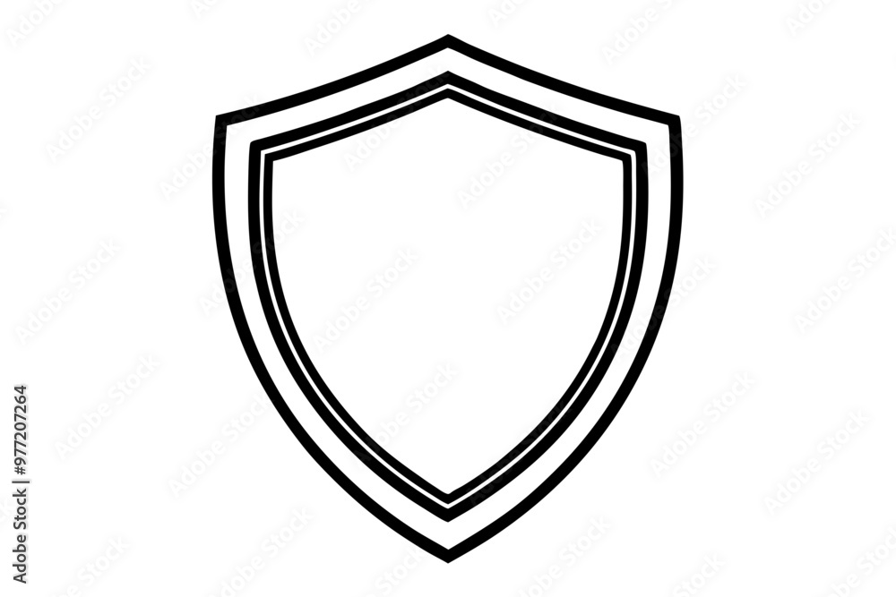 Shield icon. Protect shield security icons. Shield badge quality symbol. Collection of security shield icons. Vector illustration Shield icon. Protect shield security icons. Shield badge quality symbol. Collection of security shield icons. Vector illustration