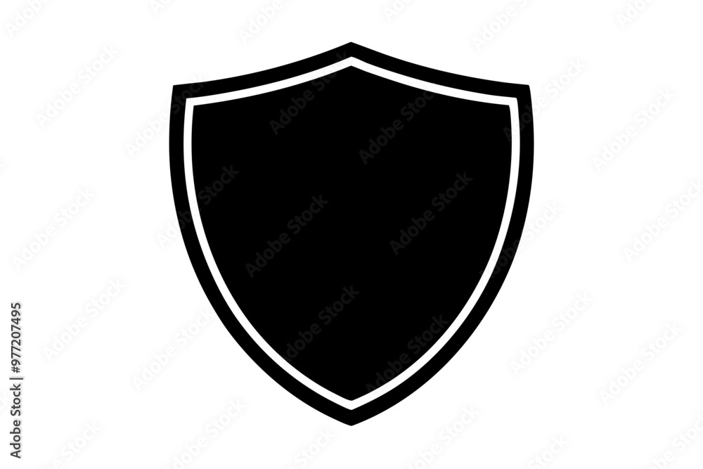Shield icon. Protect shield security icons. Shield badge quality symbol. Collection of security shield icons. Vector illustration Shield icon. Protect shield security icons. Shield badge quality symbol. Collection of security shield icons. Vector illustration