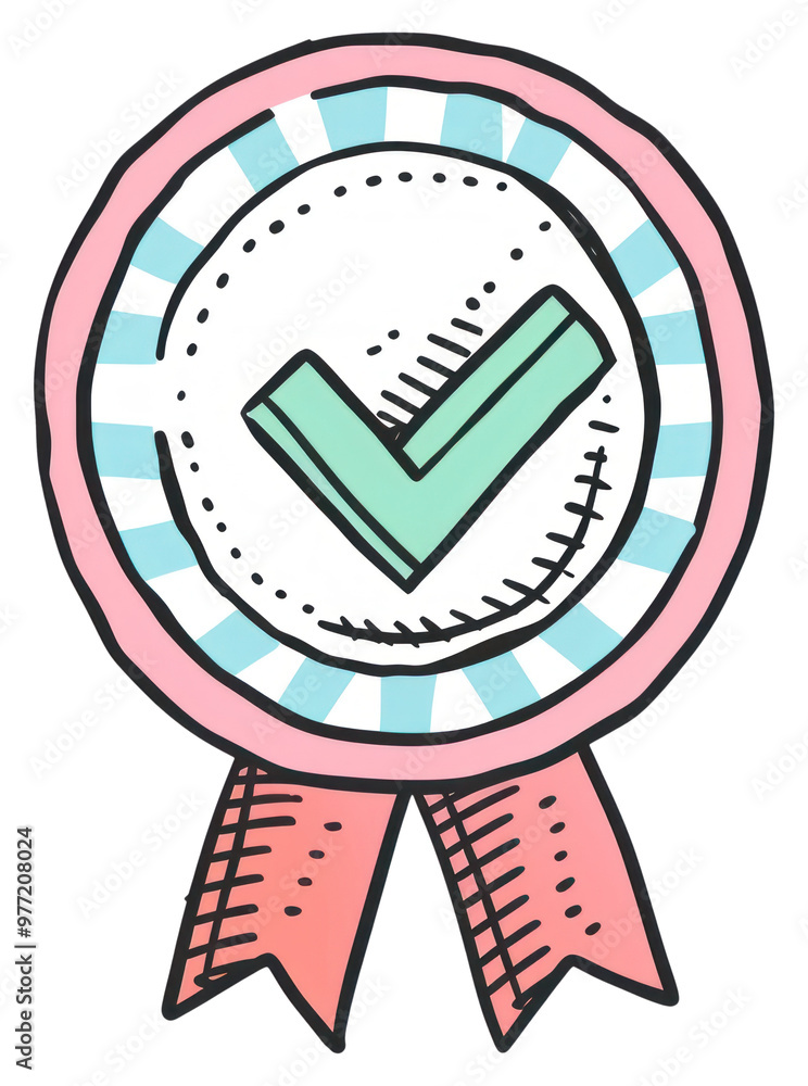 PNG Certificate medal check mark machine emblem symbol. PNG Certificate medal check mark machine emblem symbol.