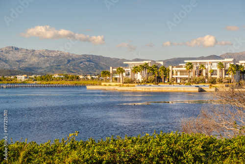 Beautiful houses next Marina in Smir, Fnideq, Morocco - North Africa photo