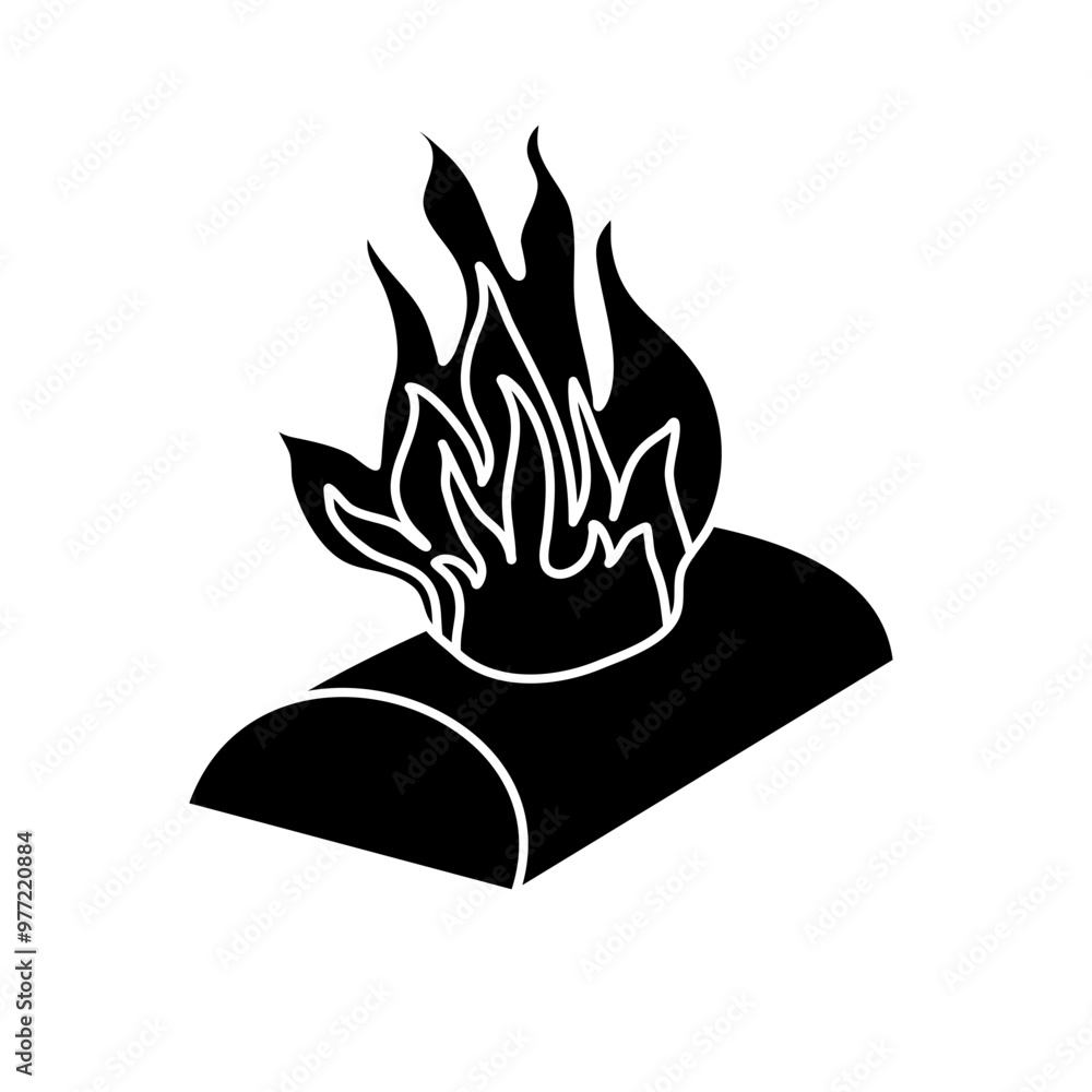 Bonfire doodle Bonfire doodle