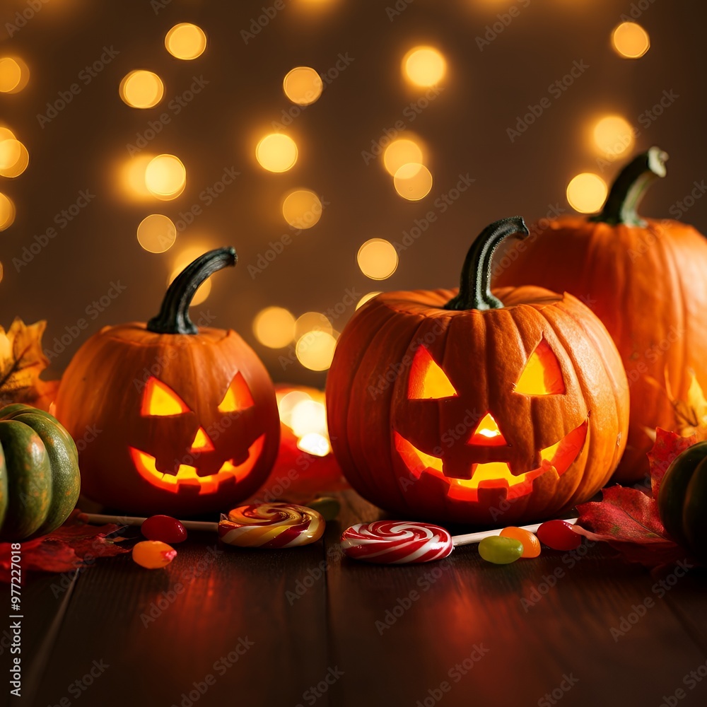Fototapeta premium Halloween background