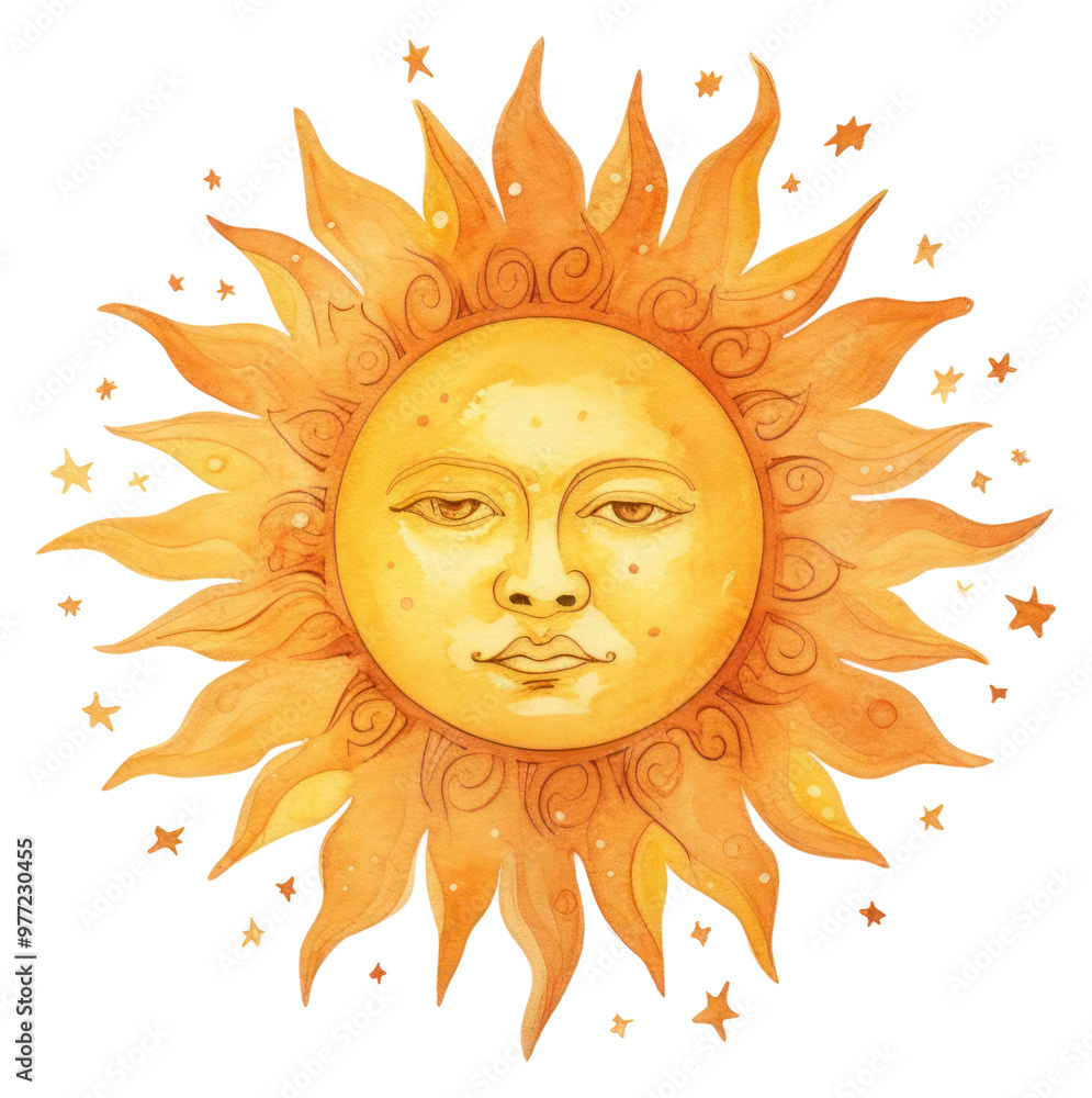 PNG Painting sun illustrated photography. PNG Painting sun illustrated photography.