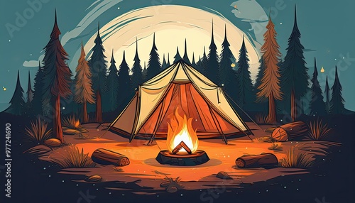 Pack quality sleeping bags, air mattresses, or camping cots to ensure a good night's sleep under the stars.
 photo