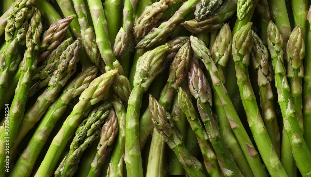 Fototapeta premium asparagus repeated pattern