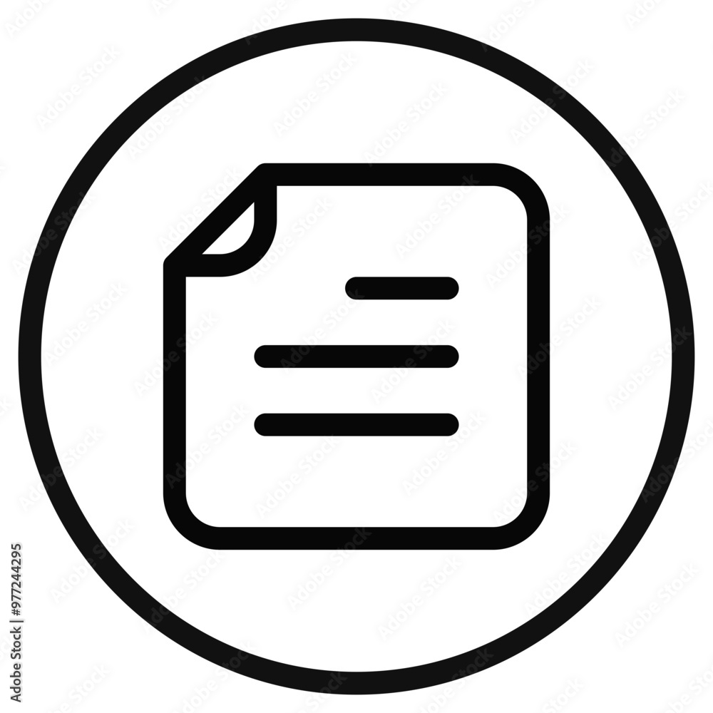 Editable vector text file icon. Part of a big icon set family. Perfect for web and app interfaces, presentations, infographics, etc Editable vector text file icon. Part of a big icon set family. Perfect for web and app interfaces, presentations, infographics, etc