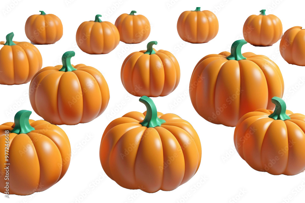 Cartoon pumpkin, 3D, child-friendly character, high quality model, centered on stark white background, gentle shadows, soft edges, simplistic design, rendered in vibrant colors, high quality Cartoon pumpkin, 3D, child-friendly character, high quality model, centered on stark white background, gentle shadows, soft edges, simplistic design, rendered in vibrant colors, high quality