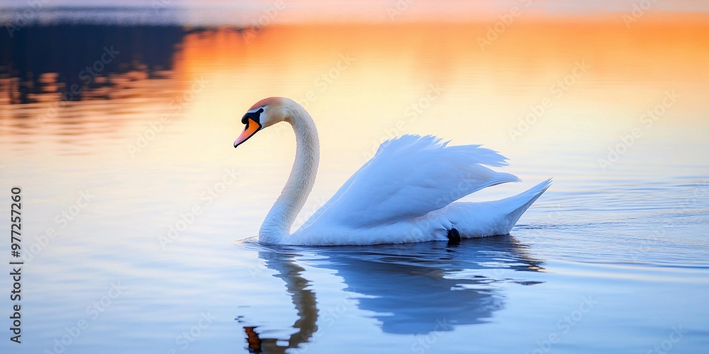 A serene photo of a swan gracefully swimming on a lake, its head and neck forming a perfect S-shape, symbolizing elegance.
A serene photo of a swan gracefully swimming on a lake, its head and neck forming a perfect S-shape, symbolizing elegance.