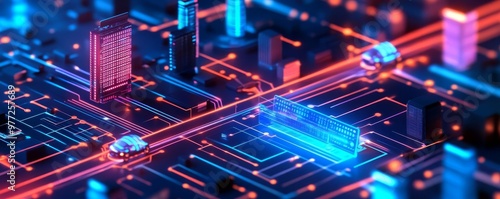 AI-powered autonomous systems, smart city management tools, digital data flow
