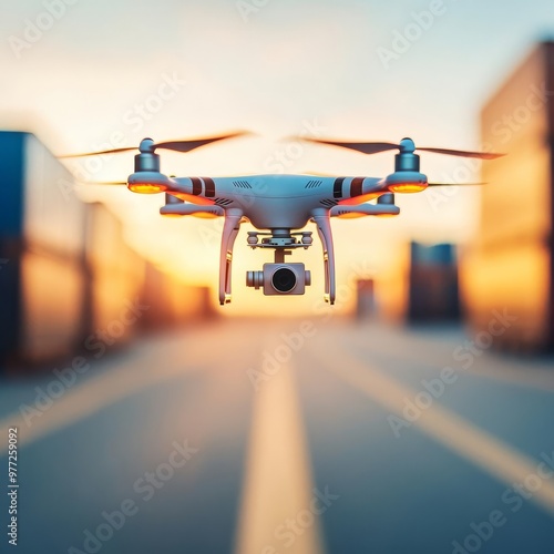 AI-powered logistics management, smart drone networks, digital mapping