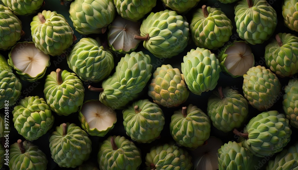 custard apple repeated pattern custard apple repeated pattern