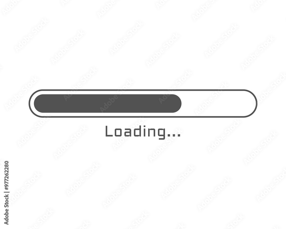 Collection Loading bar status icon. Vector illustration. Set of vector loaded icons. Download progress. Donload or Upload. Collection Loading bar status icon. Vector illustration. Set of vector loaded icons. Download progress. Donload or Upload.