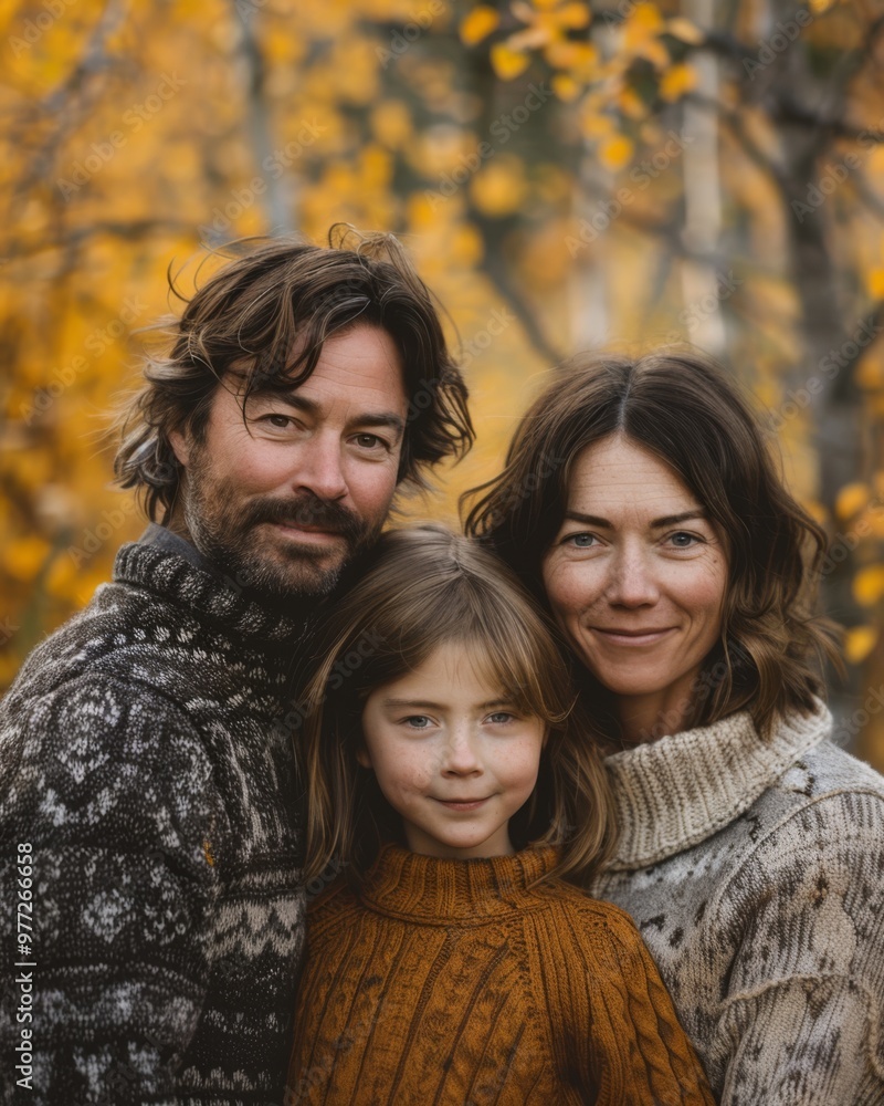 Family Portrait in Autumn