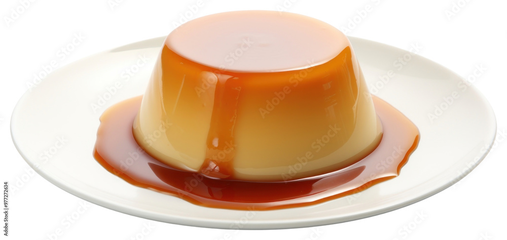 PNG Pudding on dish dessert plate food. PNG Pudding on dish dessert plate food.