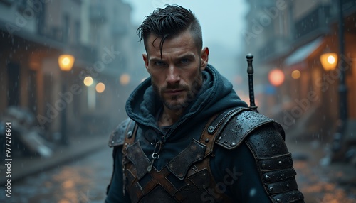 Rogue Fighter in the Rain