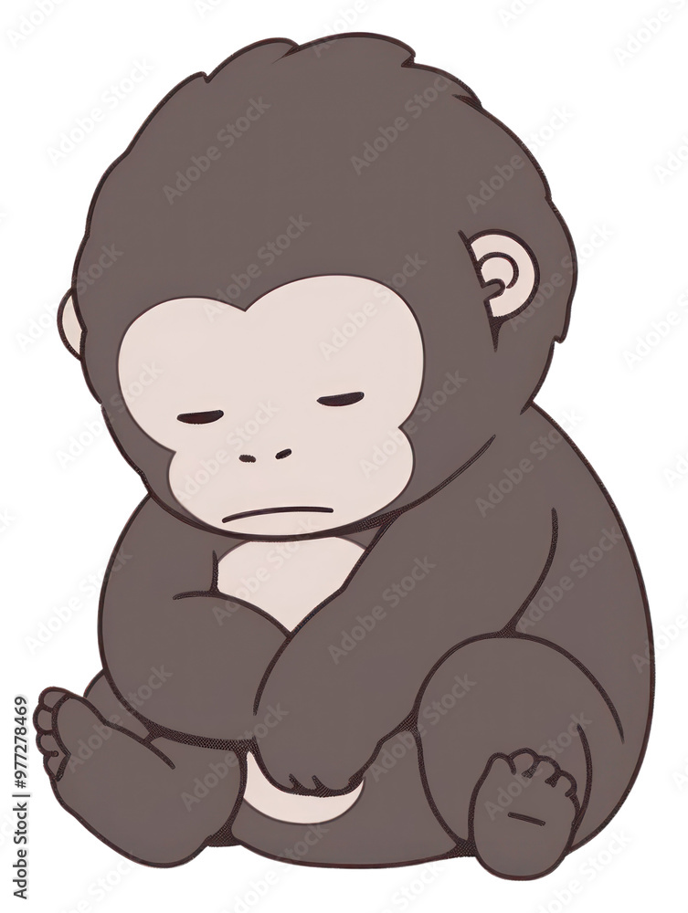 PNG Gorilla photography portrait outdoors. PNG Gorilla photography portrait outdoors.