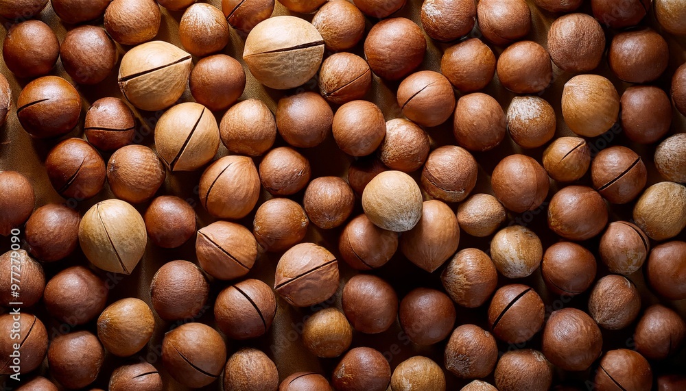 macadamia nut repeated pattern