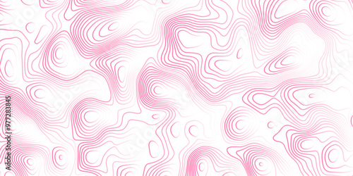 Abstract topographic map background. Topographic map lines contour background. 